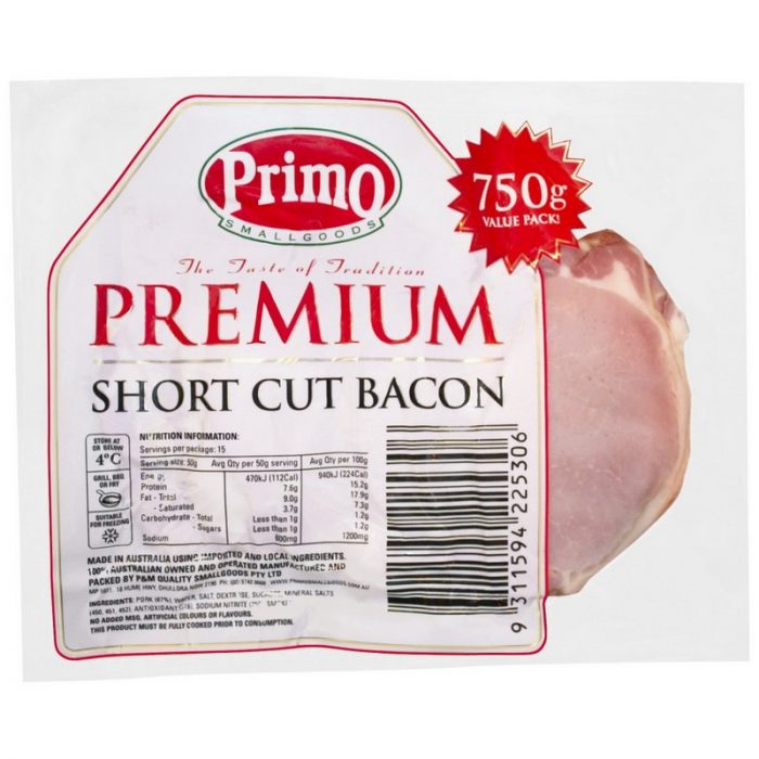 750g Shortcut Bacon