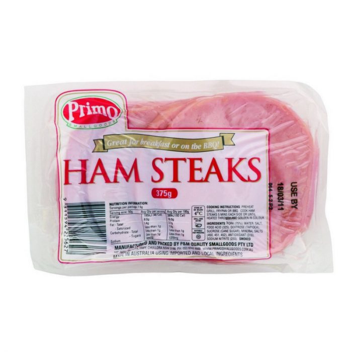 1490 - Primo Ham Steaks 375g