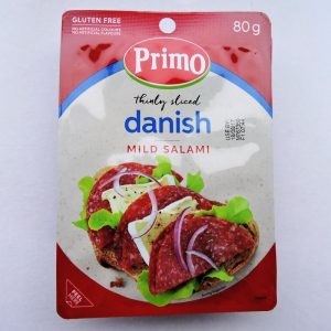 Thinly Sliced Danish Mild Salami